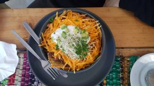 Nachos at Alchemy Cafe in Gawler