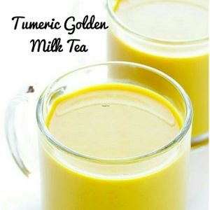 Golden Milk Tumeric Tea at Juice Me Too in Austell