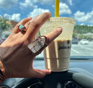 Chocolate Paradise went well with my 🏝️ TROPICAL INNERGY 2Day😇  at Juice Me Too in Austell