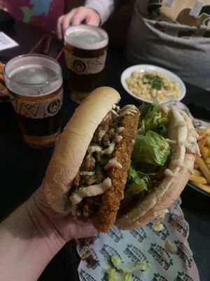 Balmoral burger at Nice N Sleazy - Old Fashioned Street Food in Glasgow