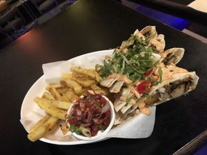 Lots of flavour and colour   at Nice N Sleazy - Old Fashioned Street Food in Glasgow