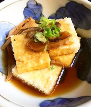 Agadaahi tofu at Nice N Sleazy - Old Fashioned Street Food in Glasgow