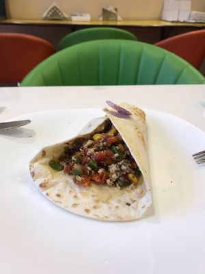 Tofu wrap at 1o9 Cafe in Udaipur