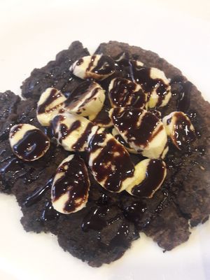 buckwheat pancake at 1o9 Cafe in Udaipur