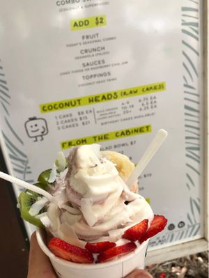 Tutti frutti at Coconut Head in Noosa Heads