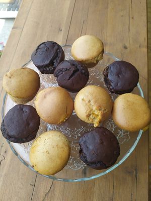 Muffin vegani at Succolento in Alba