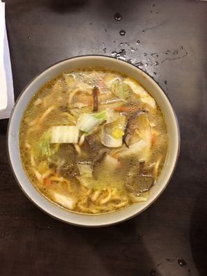 Home taste noodles  at Jiā Yún SùShí 家畇素食 in Hualien