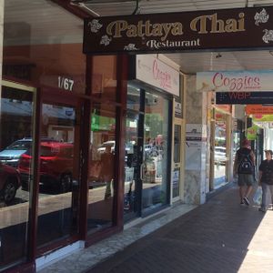 Shopfront at Pattaya Thai in Hamilton