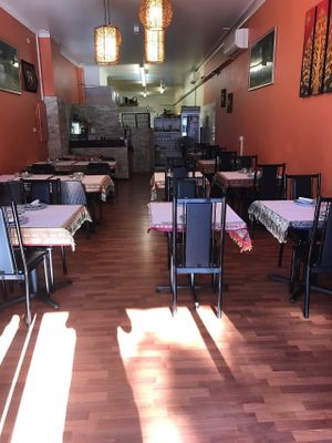 Eat in , take away (pick up) or home delivery charges will be applied pls call for further information. Thx you at Pattaya Thai in Hamilton