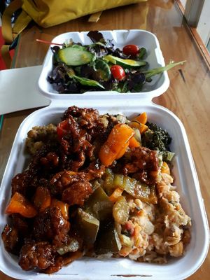 Large box of Ital Vital! So delicious, and such a good deal.  at Ital Vital in Toronto