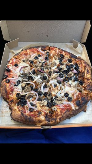   at Blaze Pizza in Claremont