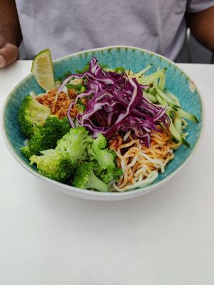 Dan Dan noodles at Burger Box in Tallinn