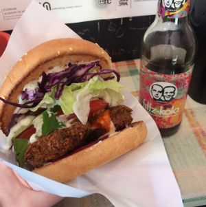 perfect burger. at Burger Box in Tallinn