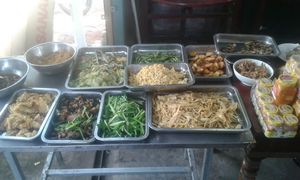 The buffet at Quan Chay in Qui Nhon