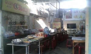 The inside at Quan Chay in Qui Nhon