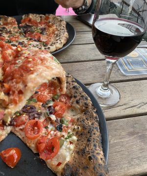 Happy taste buds  at Red Sparrow Pizza in Collingwood