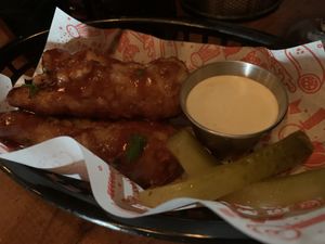 Buffalo wings. Really delicious! at Red Sparrow Pizza in Collingwood