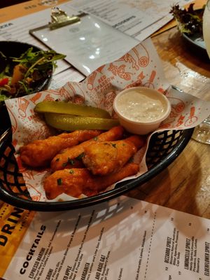 Hot not wings at Red Sparrow Pizza in Collingwood