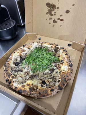 Mushroom  at Red Sparrow Pizza in Collingwood