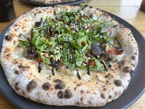 G.O.A.T. pizza  at Red Sparrow Pizza in Collingwood