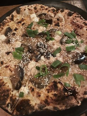 Miso eggplant  at Red Sparrow Pizza in Collingwood