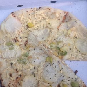 bianca pizza at Red Sparrow Pizza in Collingwood