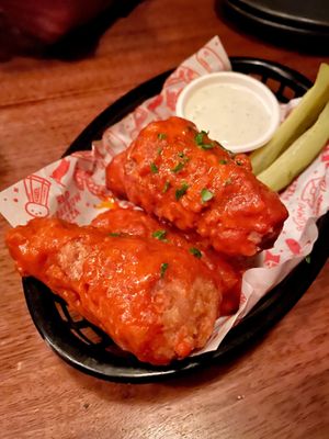 Buffalo not wings  at Red Sparrow Pizza in Collingwood