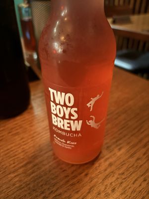 French kiss kombucha. Really nice   at Red Sparrow Pizza in Collingwood