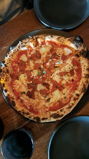 Hawaiian pizza🍍 at Red Sparrow Pizza in Collingwood