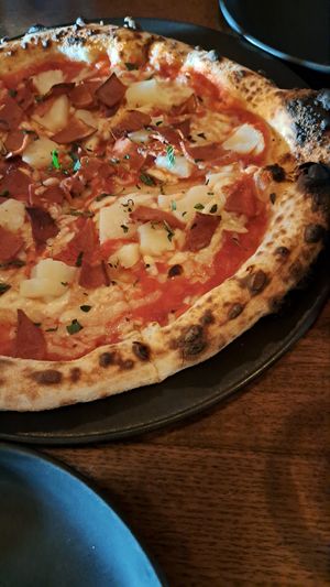 Hawaiian pizza🍍 at Red Sparrow Pizza in Collingwood