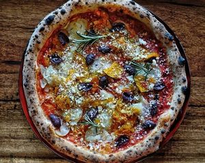 Pizza at Red Sparrow Pizza in Collingwood