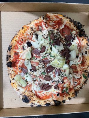 Capriccosia pizza  at Red Sparrow Pizza in Collingwood