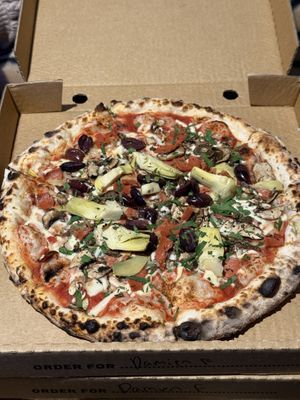 Capricciosa   at Red Sparrow Pizza in Collingwood