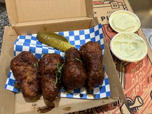 Not wings 😋🤤  at Red Sparrow Pizza in Collingwood