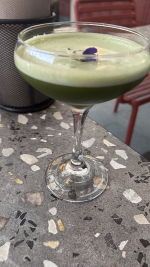 Refreshing mocktail . NOTE - Red Sparrow has moved to rose st. Submitted to HC but they don’t seem to be processing updates?  at Red Sparrow Pizza in Collingwood