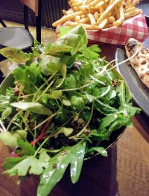 Quinoa salad at Red Sparrow Pizza in Collingwood