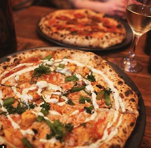 Buffalo Tofu at Red Sparrow Pizza in Collingwood