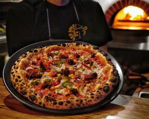 Vegan Mexicana Pizza at Red Sparrow Pizza in Collingwood