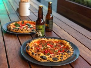 Vegan Pizza at Red Sparrow Pizza in Collingwood