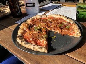 Volcano at Red Sparrow Pizza in Collingwood