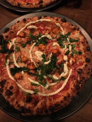 Buffalo tofu  at Red Sparrow Pizza in Collingwood