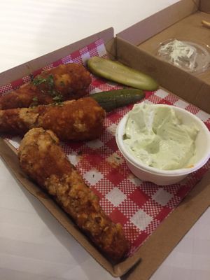 Wings at Red Sparrow Pizza in Collingwood