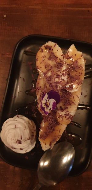 Banoffee cheesecake at Red Sparrow Pizza in Collingwood