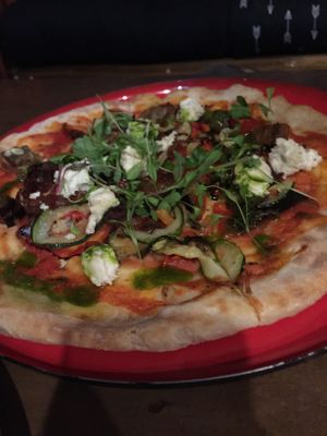 Yum! at Red Sparrow Pizza in Collingwood