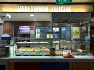 Stall front at e Veg 益素食 - IMM Building in West Singapore