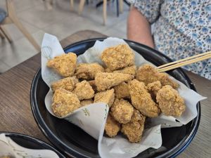 Salt and pepper chicken at 18CTEA in Ipoh