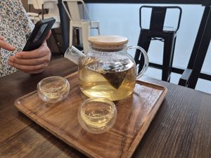 Rose oolong tea at 18CTEA in Ipoh