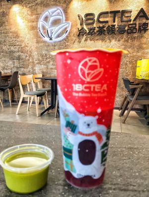 Fruits Tea and desserts at 18CTEA in Ipoh