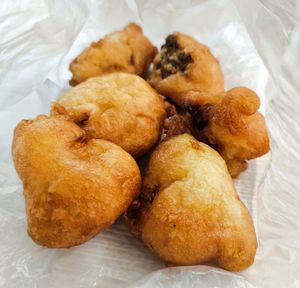 Fried cauliflower very delicious at Zhen Xiang Vegetarian in North Singapore
