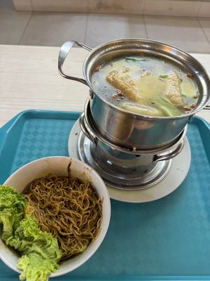   at Zhen Xiang Vegetarian in North Singapore